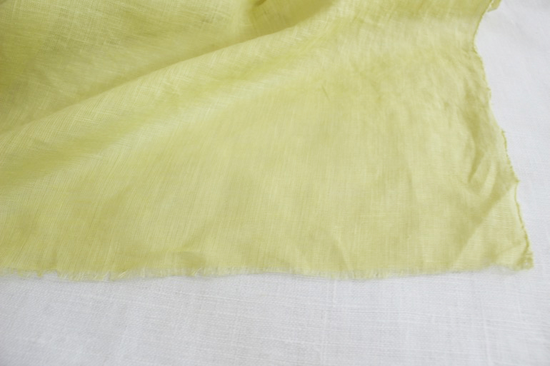 LINNET Natural dye Linen ナチュラル・ダイ・リネン 